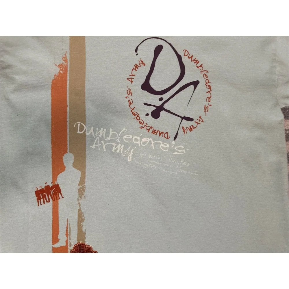 Harry Potter and the order of the Phoenix promo shirt Dumbledore's Army Youth XL